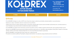 Desktop Screenshot of koldrex.pl